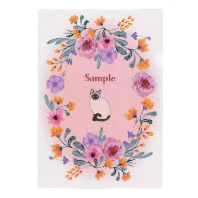 環境に配慮した紙製クリアファイルもございます