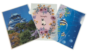 A4サイズ写真クリアファイル