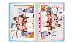 A4サイズ写真クリアファイル