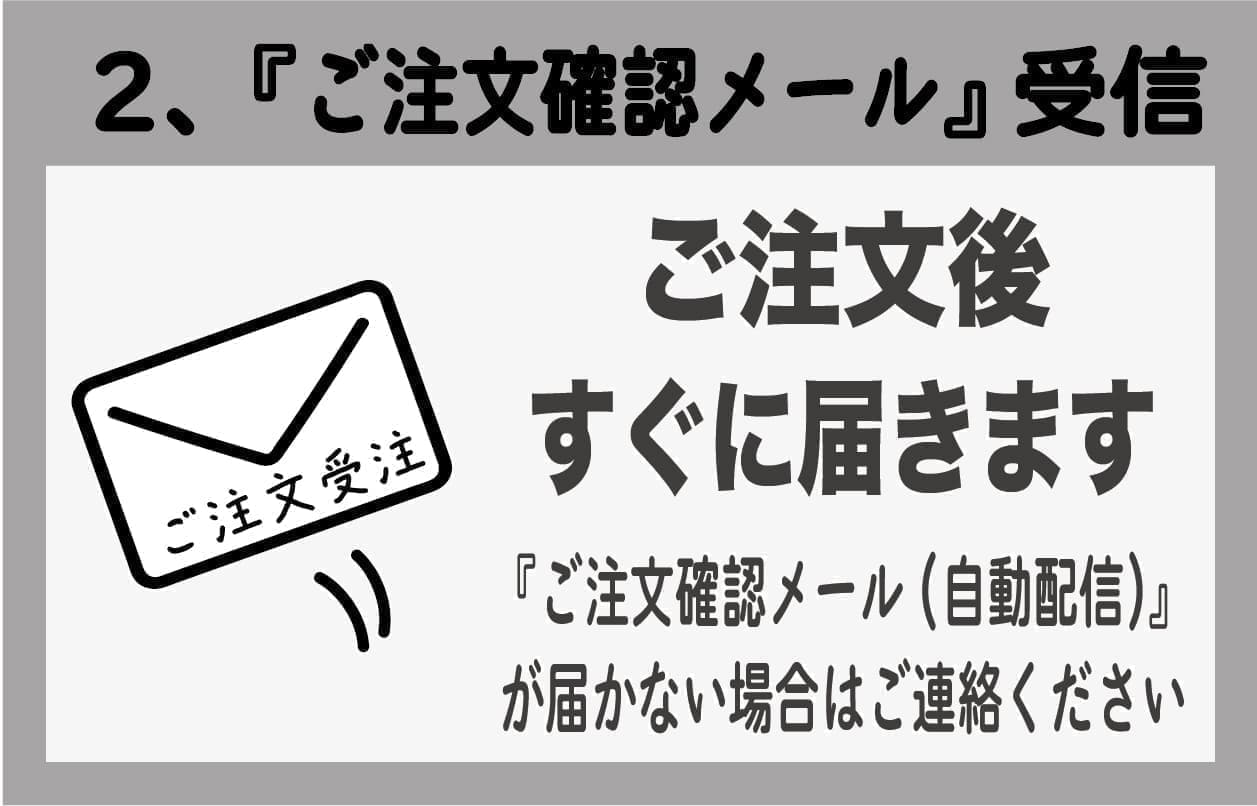 2ご注文確認メール受信